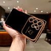 LCHULLE for Samsung Galaxy S24 Ultra Case for Women Girls Cute Wave Frame Curly Shape with Love Heart Raised Camera Prot