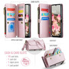 Asuwish Phone Case for Samsung Galaxy A16 5G4G Zipper Wallet Cover with Tempered Glass Screen Protector and Leather Flip