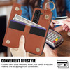 Asuwish Phone Case for Samsung Galaxy Z Fold 6 5G 2024 Wallet Cover with S Pen SPen Slot Credit Card Holder Stand Slim R
