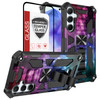 for Galaxy S24FE CaseSamsung S24FE 5G Case wTempered Glass Screen ProtectorFull Coverage FullBody15FT MilGradeBuiltin Ki