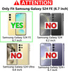 for Galaxy S24FE CaseSamsung S24FE 5G Case wTempered Glass Screen ProtectorFull Coverage FullBody15FT MilGradeBuiltin Ki