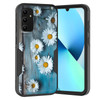 KJFHDJFDH for Galaxy S24 FE CaseDual Layer Hybrid Heavy Duty Rugged Shockproof Hard PC Soft Silicone Protective Case for