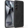 Xlevel for Samsung Galaxy S24 FE Case Thin Slim Premium PU Leather Soft TPU Bumper Shockproof Protective Phone Cover for