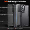 MOZOTER for Samsung Galaxy A16 case16 FT Military Grade Drop Protection Glass Screen Protector NonSlip Shockproof Case H