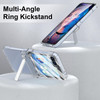 SQMCase Designed for Samsung Galaxy Z Flip 6 Case with Hinge Protection Foldable Kickstand Builtin Screen Protector Prot