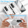 YQODSZ for Samsung Galaxy Z Fold 6 Case with Slim Stylus S Pen Holder OnePiece Design Z Fold 6 Clear Case with Hinge Pro