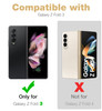 Dexnor Shielder Series Case for Samsung Galaxy Z Fold 32021 MilitaryGrade FullBody Shockproof Rugged Bumper Case Cover w