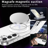 Lunivop for Samsung Galaxy S24 FE 5G Case Hard Compatible with Magsafe Yellowing Resistant Magnetic Cover Clear para S 2