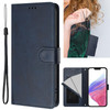 OOPKINS Wallet Case for Samsung Galaxy S24 FE PU Leather Wrist Strap Flip Case RFID Blocking Card Holder Kickstand Magne