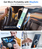 TORRAS for Samsung Galaxy Z Fold 6 Case with Screen Protector Compatible with Magsafe Military Grade Drop Tested Translu