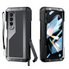 Libeagle Compatible with Samsung Galaxy Z Fold 4 Case with Metal Bumper Premium Rugged Heavy Duty Shockproof Protective