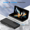 Ruky for Samsung Z Fold 4 Case Full Body Cover with Builtin Privacy Screen Protector Hard PC UltraThin AntiScratches Sho