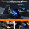 TORRAS Magnetic Armor Stand for Samsung Galaxy Z Fold 6 Case with S Pen Holder MILGrade Hinge Protection Compatible with
