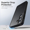 JETech Matte Case for Samsung Galaxy S24 5G Frosted Translucent Back Protective Slim Phone Cover AntiFingerprints Black