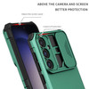 Tothedu Case for Galaxy S24 FE CaseSamsung S24 FE SMS721U Case with Tempered Glass Screen Protector and Slide Camera Cov