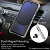 Silverback for Samsung Galaxy S24 FE Case Moving Liquid Holographic Glitter Case with Ring Stand Girls Women Bling Diamo