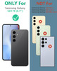 FNTCASE for Samsung Galaxy S24FE Case Military Grade Rugged Cell Phone Cover with Kickstand Holster Shockproof TPU Prote