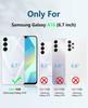 FNTCASE for Samsung Galaxy A16 5G Case with Builtin Screen Protector Kickstand MilitaryGrade Drop Protection Heavy Duty