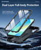 FNTCASE for Samsung Galaxy A16 5G Case with Builtin Screen Protector Kickstand MilitaryGrade Drop Protection Heavy Duty