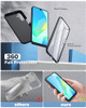 FNTCASE for Galaxy A16 5G Phone Case with Builtin Screen Protector Protective Silicone Rugged Shockproof Phone Cover Ful