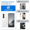 VEGO for Z Fold 6 Case with S Pen Holder with Hinge Protection360degree Rotating KickstandSlide Camera CoverFront HD Scr
