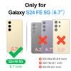 Shieldtop Compatible with Samsung Galaxy S24 FE 5G Wallet Case with Card HolderWomen Men RFID Blocking PU Leather Phone