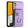 COTDINFOR Case for Samsung Galaxy A16 5G Wallet Case Women with Card Slotswith 360Rotation Ring Kickstand Leather Shockp