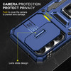 FRLMOOES for Samsung Galaxy S24 FE Case with 2 Screen ProtectorsBuiltin Slide Camera Coverwith 360Stand Ring for S24FE C