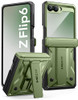 TONGATE for Samsung Galaxy Z Flip 7 FE Flip 6 Case with Kickstand BeltClip Hinge Protection Cover Builtin Screen Protect