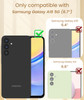 Dretal for Samsung Galaxy A16 5G Case Screen Protector 360 Rotatable Ring Holder Magnetic KickstandPlated Gold Edge Slim