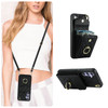 QLTYPRI Crossbody Wallet Case for Samsung Galaxy A16 4G5G PU Leather Phone Case with RFID Blocking Card Slots Holder Rin