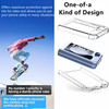 QiiStar Case for Samsung Galaxy Z Flip 6Galaxy Z Flip6 Phone Case with Screen Protector Ultra Slim Shockproof TPU Bumper