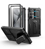 Dexnor for Samsung Galaxy S25 Ultra Case with Builtin Slide Camera Cover Screen Protector Kickstand HeavyDuty Shockproof