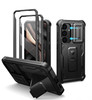 Dexnor for Samsung Galaxy S25 Case with Builtin Slide Camera Cover Screen Protector Kickstand HeavyDuty Shockproof Rugge