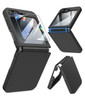 Caka for Samsung Galaxy Z Flip 6 Z Flip 5 Case Wireless Charging CompatibleHinge Protection Screen Protector Women Men S