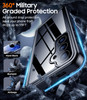 Temdan for Samsung Galaxy S24 FE Case Waterproof MilitaryGrade Drop Protection IP68 Underwater Full Body Heavy Duty Rugg