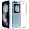Osophter for Z Flip 6 Case Clear Transparent Protective Phone CoverAntiYellowingAntiScratch for Samsung Galaxy Z Flip 6