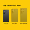 OtterBox Samsung Galaxy S24 Commuter Series Case Black Slim Tough PocketFriendly with Port Protection