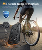 FNTCASE for Samsung Galaxy S24 Case Military Grade Protective Cases with Kickstand Rugged Drop Proof Shockproof Protecti