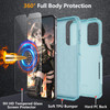 GSDCB Phone Case for Samsung Galaxy A16 5G Case Samsung A16 5G Case with Tempered Glass Screen Protector Soft TPU Hard B