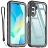 AICase Waterproof Case for Samsung Galaxy A16 Clear SnowproofDustproof and ShockproofIP68 Certified Real 360 Full Body P