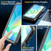 AICase Waterproof Case for Samsung Galaxy A16 Clear SnowproofDustproof and ShockproofIP68 Certified Real 360 Full Body P