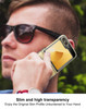 Foluu Case for Samsung Galaxy Z Flip 6 Galaxy Z Flip 6 Phone Case Clear Slim Fit Hard PC Back Bumper Protective Shockpro