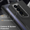 Wibrthz for Samsung Galaxy Z Fold 4 Case with Builtin Front Screen ProtectorLuxury Supercar Design Ultra Thin Hard PC Sh