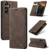 WAWZ for Samsung Galaxy S24 FE Flip Fold Leather Wallet Case with Credit Card Slot and Kickstand Magnetic Closure Protec
