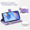 Phone Case for Samsung Galaxy A16 5G Wallet Cover With Tempered Glass Screen Protector Wrist Strap Credit Card Holder Sl