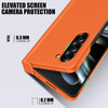 JUNAUTTB for Samsung Galaxy Z Fold6 CaseHinge Protection Matte PC Hard Protective CoverSlim Fit Simplewith Camera Lens P