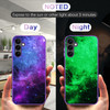 GUAGUA Compatible with Samsung Galaxy A16 5G Case Glow in The Dark Galaxy A16 Case with Noctilucent Luminous Space Nebul