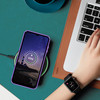 GUAGUA Compatible with Samsung Galaxy A16 5G Case Glow in The Dark Galaxy A16 Case with Noctilucent Luminous Space Nebul