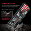 DAIZAG Case Compatible with Samsung Galaxy S21Premium ShockResistant Phone CaseChristian Jesus God Bless American Flag